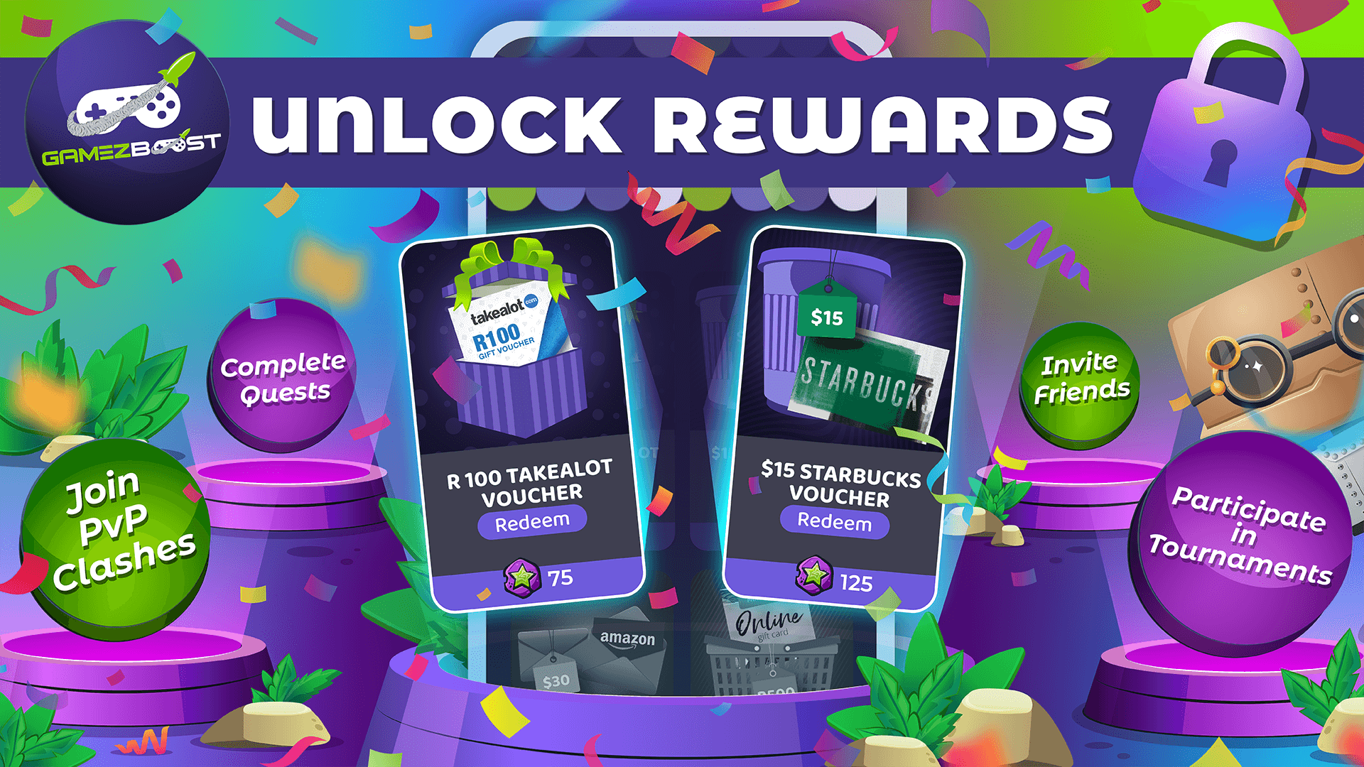 GameZBoost Rewards & XP System: Gamify Engagement and Loyalty