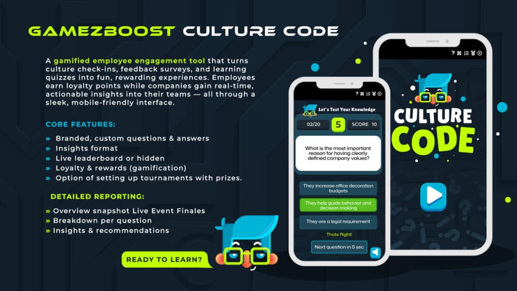 GameZBoost Employee Engagement Solution