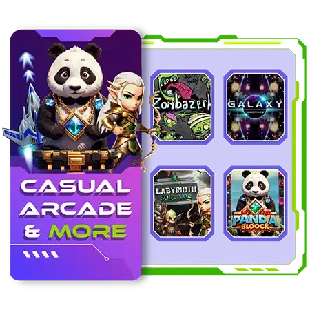HTML5 Arcade Games on the GameZBoost White Label Gaming Platform